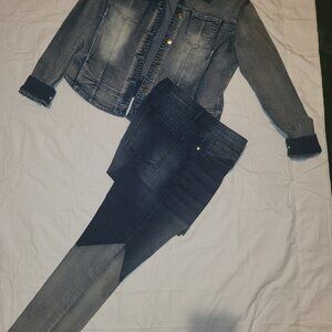 Jean jacket & Jean pants